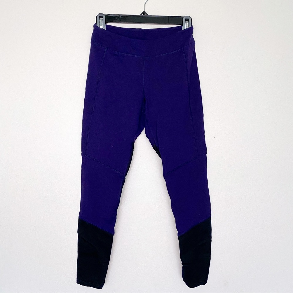 Navy/Black Champion Moto Leggings
